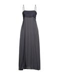 Платье макси Peserico, тёмно-серый - фото
