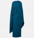 Креповое платье с накидкой Дина Roksanda, Persian Green - фото