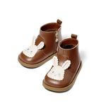 Детские утепленные ботинки для дошкольников Snoffy, Caramel - фото 3