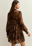 Платье New Look Shirt dress, Brown Pattern/Brown - фото 3