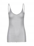 Seamless Basic Топ в светло-сером цвете - фото