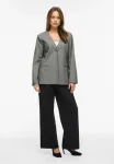 Viroose einreihiger blazer Vila, Light Grey Melange - фото 2