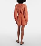 Бермуды из льна и хлопка Brunello Cucinelli, Crab - фото 3