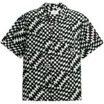 COACH Мужская рубашка Black Green - фото