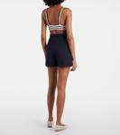 Кашемировый топ-бра Jardin des Orangers, White Navy - фото 3