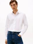 Хлопковая флекс рубашка slim fit Tommy Hilfiger, White - фото