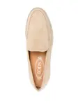 Замшевые лоферы TOD'S, коричневый - фото 4