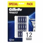 Gillette, Картриджи Mach3 Turbo Special Pack, 12 шт - фото
