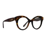LOEWE Очки с круглой оправой, Tortoiseshell - фото 3