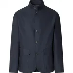 Легкий пиджак с карманом Hackett, синий - фото