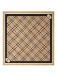 Платок в клетку Vintage Check BURBERRY, коричневый - фото