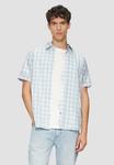 Рубашка CHECKERED SHORT-SLEEVED s.Oliver, белый - фото