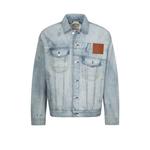 Джинсовая куртка мужская джинсовая синяя Evisu, синий - фото 2