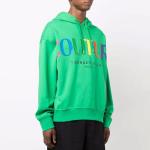 VERSACE JEANS COUTURE Зеленый мужской свитшот - фото 4