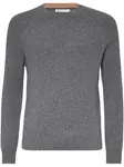 Кашемировый джемпер в рубчик Brunello Cucinelli, серый - фото