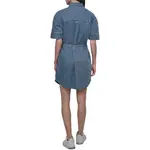 Платье DKNY с поясом, синий - фото 2