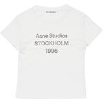 Футболка с логотипом Acne Studios, черный - фото 9