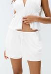 Шорты PULL&BEAR RUSTIC, White - фото