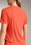 Футболка OYSHO SHORT-SLEEVED TECHNICAL, Mottled Orange - фото 4