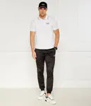 Футболка поло Slim fit Ea7, белый - фото 2