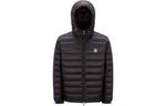 Пуховик мужской черный Moncler - фото