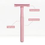 Многоразовая бритва, розовый BAMBAW - фото 4