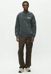 Толстовка DOUBLE A BY W.W. CREW NECK AANEUE, Green Gables/Green - фото 3