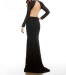 Вечернее платье из двух частей с кружевом черного цвета Mac Duggal - фото 2