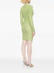 Трикотажное платье мини Isa Boulder, зеленый - фото 4