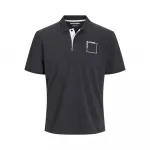 Поло с коротким рукавом Jack & Jones Verner, черный - фото