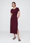 Платье GAP MODERN RIBBED MAXI, Tuscan Red/Red - фото