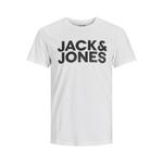 Футболка Jack & Jones Large Size Corp Logo, белый - фото