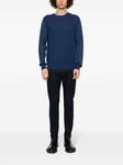 Джемпер из вирджинской шерсти Corneliani, синий - фото 2