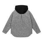 Куртка унисекс черная серая HARSH AND CRUEL - фото 3