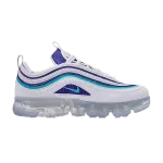 Кроссовки Nike Air VaporMax 97 GS 'White Indigo Burst', белый - фото