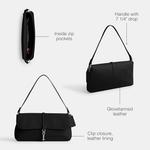 Женская сумка Coach Hamptons из дубленой кожи - фото 3