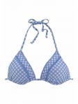 Верх бикини Buffalo, цвет hellblau/kariert - фото