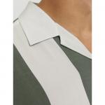 Зеленая вискозная рубашка Jack & Jones - фото 4