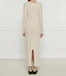 Платье TWINSET, бежевый - фото 4