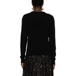 Свитер с сердечками MOSCHINO, черный - фото 5