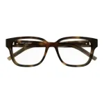 Очки Square Frame SAINT LAURENT, tortoiseshell - фото 3
