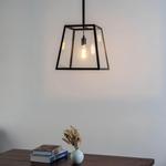 Подвесной светильник KOSILUM, 35x35x35 см, черный - фото 4