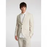 Блейзер Selected Malik Sun Regular Fit, бежевый - фото 4