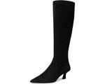 Женские ботинки Stuart Weitzman Vinnie Zip 50, Black - фото 7