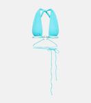 Верх бикини с пирсингом Same, Aqua - фото