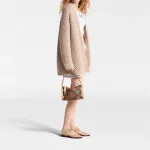 Сумка Louis Vuitton Side Trunk MM, коричневый - фото 5