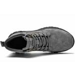 Кроссовки мужские высокие серые Jeep - фото 4