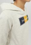 Свитшот Jack & Jones Junior, цвет white melange - фото 4
