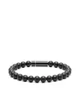 Браслет из керамических бусин Le Gramme, черный - фото