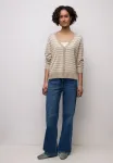Кардиган gestreifter Street One, Beige - фото 2